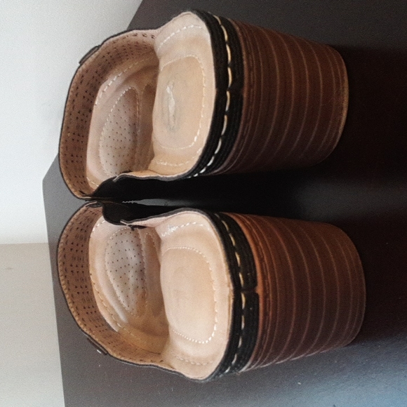 ITALINA Lightweight Black Mule Open Toe Slides with Comfort Footbed - Picture 4 of 12